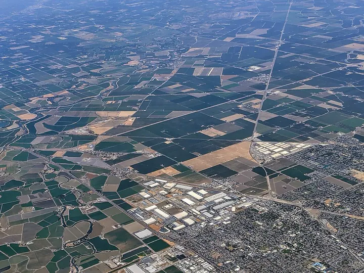 Tracy from the air