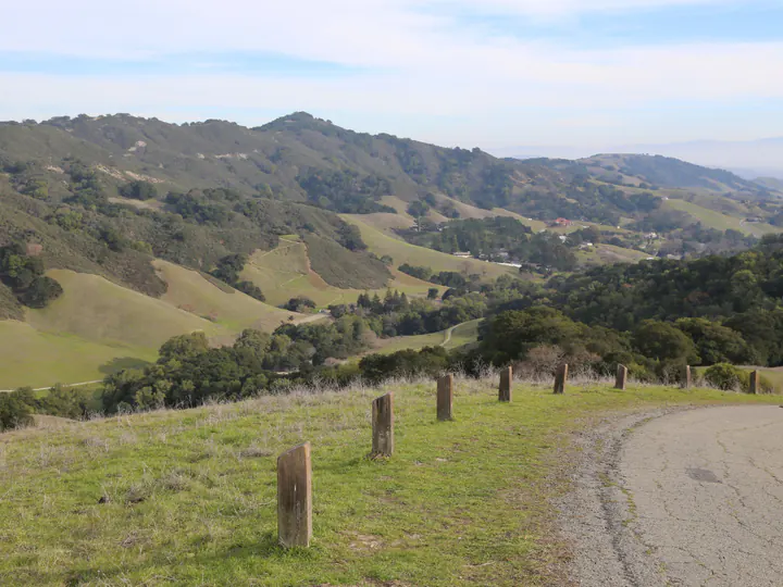 Bollinger Canyon from the Rocky Ridge View Trail, Las Trampas, San Ramon