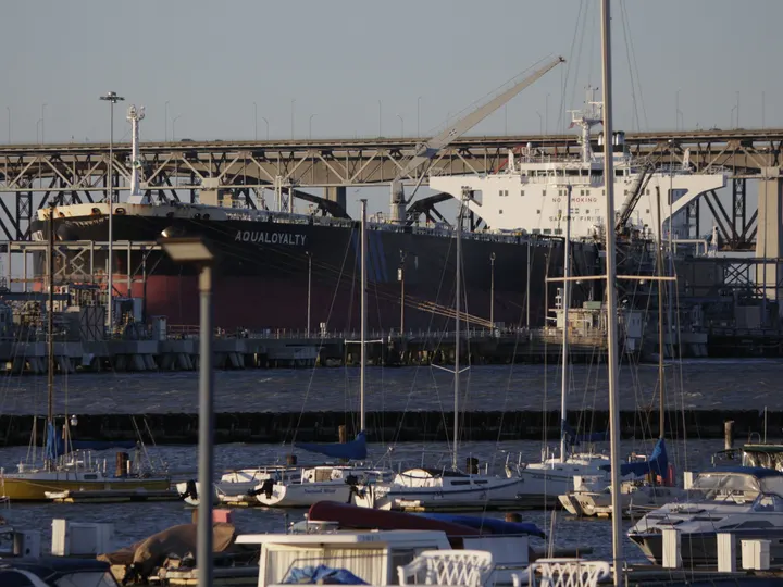 Boats at the Martinez Marina