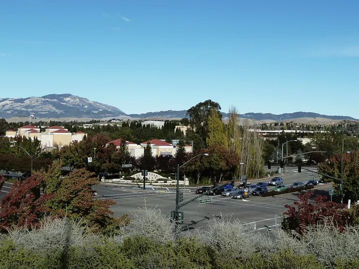 San Ramon from Memorial Park