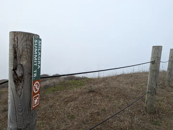 The Milagra Summit Trail, Pacifica