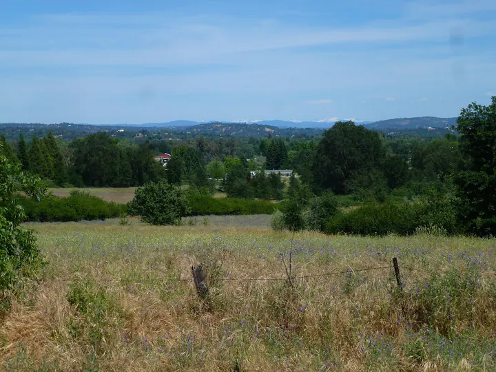 Open country in Rocklin